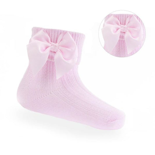 Baby Pink Ankle Sock