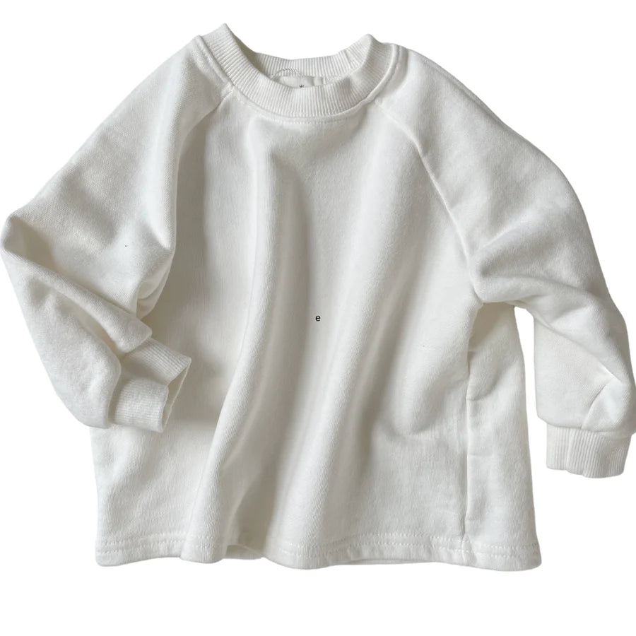 COTTON SWEATSHIRT - IVORY