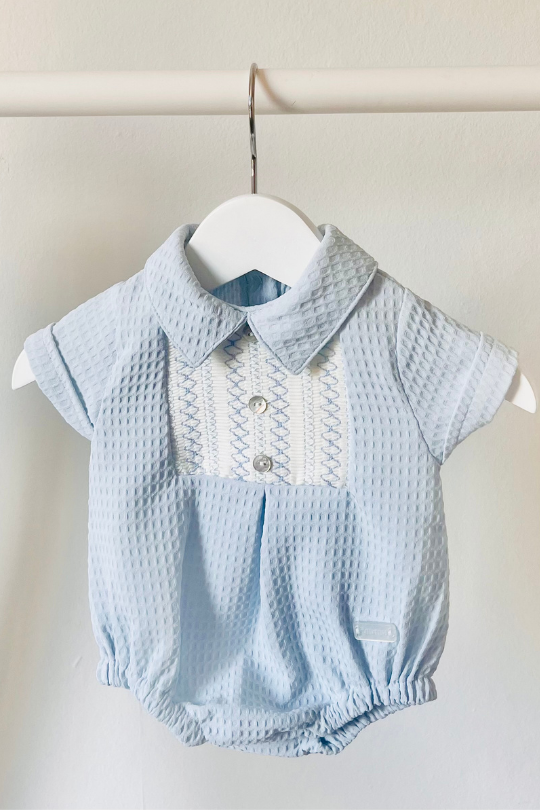 Henry - Baby Blue Romper